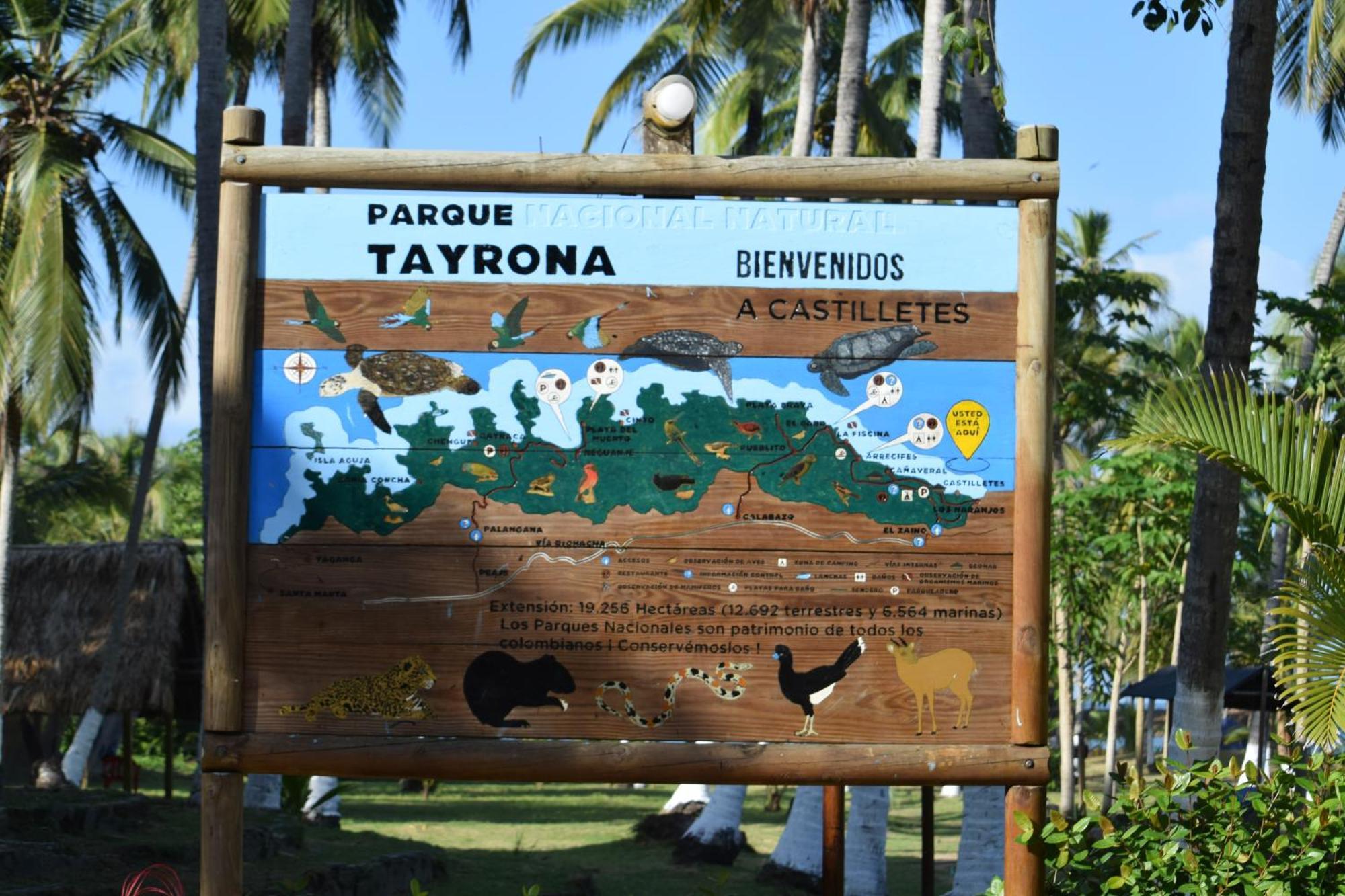 Casa De Campo Castillete Dentro Del Parque Tayrona El Zaino Exterior foto