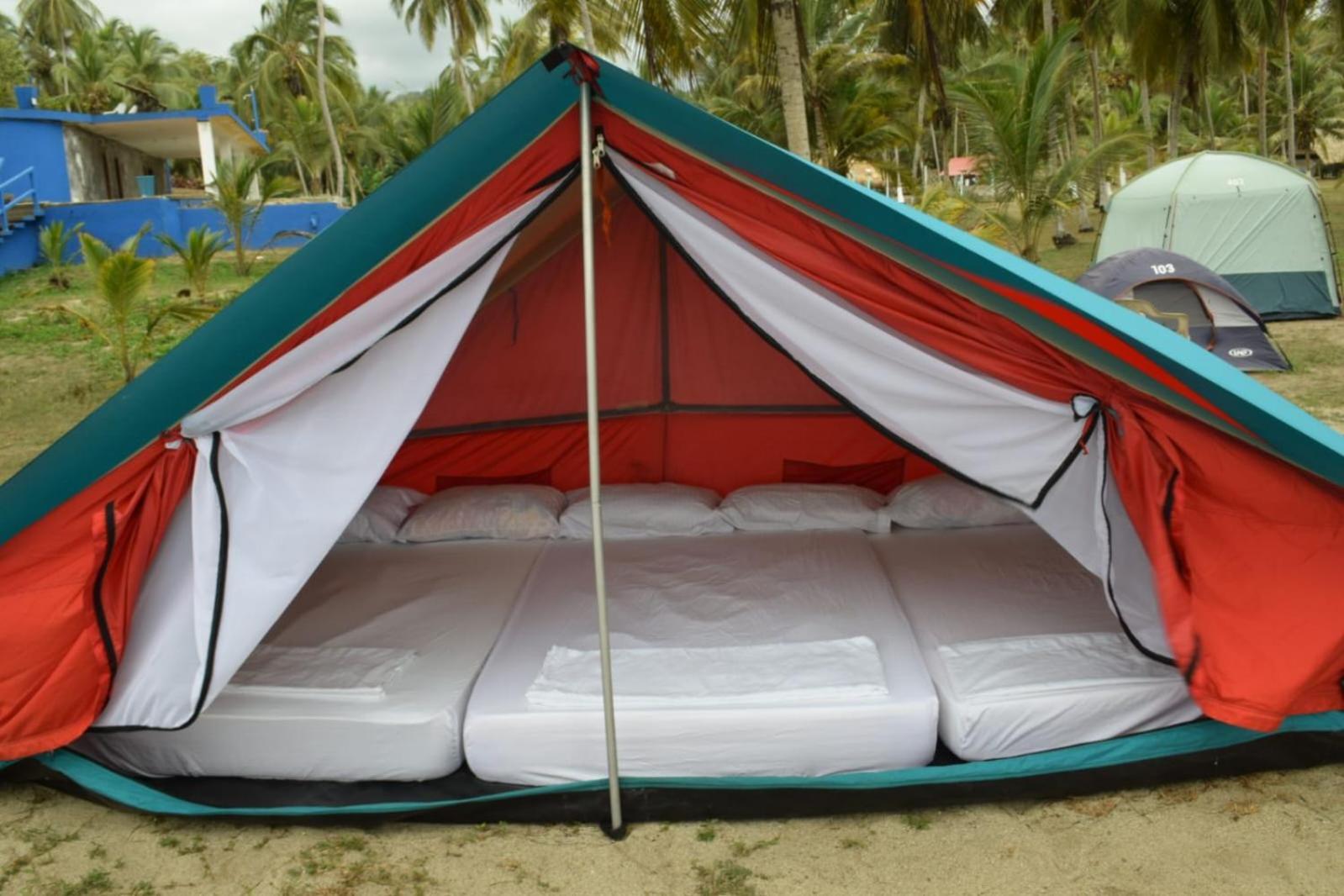 Casa De Campo Castillete Dentro Del Parque Tayrona El Zaino Zimmer foto