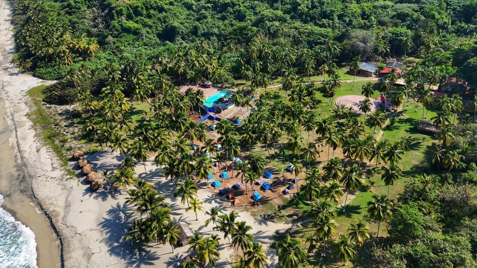 Casa De Campo Castillete Dentro Del Parque Tayrona El Zaino Exterior foto